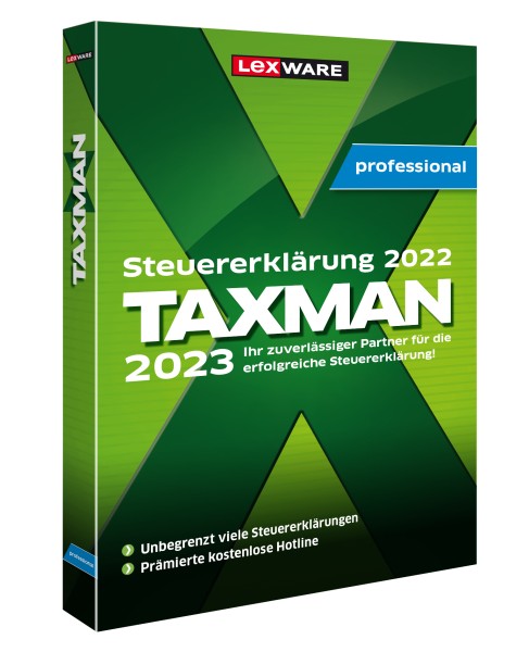 Lexware Taxman Professional 2023 | 5 Geräte