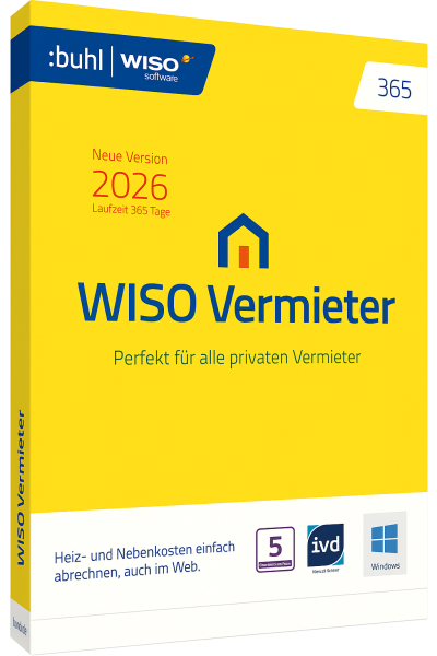 WISO Vermieter 365 | Version 2026 | Windows